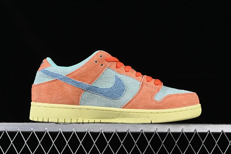 All categories Nk SB Dunk series Nk SB Dunk Low low-top sneakers K version Nk SB Dunk "Noise Aqua" tropical fruit pie Dunk series retro low-top casual skateboard shoes DV5429-800